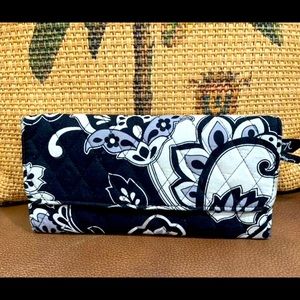 Vera Bradley Black and White Printed Wallet